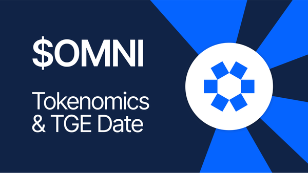 $OMNI Tokenomics & TGE Date